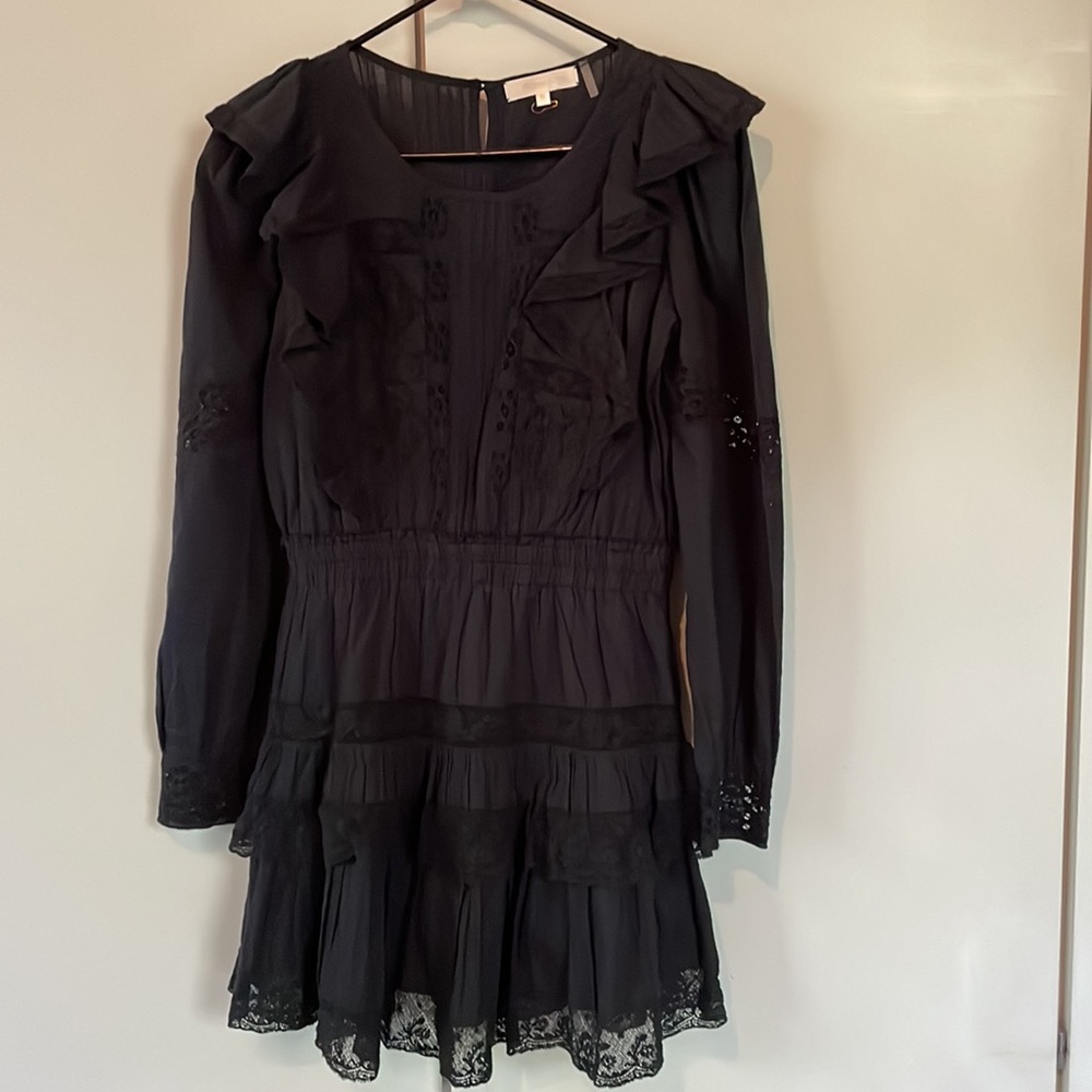 Loveshackfancy Santorini Dress in Black, worn once XS 100% cotton - Picture 5 of 7